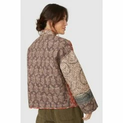 Mantaray Mix & Match Print Quilted Jacket For Female -Cheap Mantaray Store unnamed file 6558