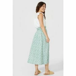 Mantaray Ikat Print Belted Midi Skirt For Female -Cheap Mantaray Store unnamed file 6623