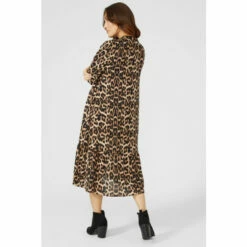 Mantaray Animal Printed Frill Detail Midi Dress For Female 7 Mantaray Animal Printed Frill Detail Midi Dress For Female -Cheap Mantaray Store unnamed file 673