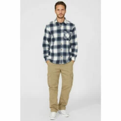 Mantaray Shadow Check Overshirt For Male -Cheap Mantaray Store unnamed file 681