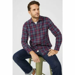 Mantaray Marl Glen Check Shirt For Male -Cheap Mantaray Store unnamed file 711