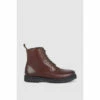 Mantaray Anderson Leather Toe Cap Laceup Boot For Male