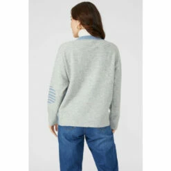 Mantaray Contrast Sleeve Button Through V Cardigan For Female 10 Mantaray Contrast Sleeve Button Through V Cardigan For Female -Cheap Mantaray Store unnamed file 748