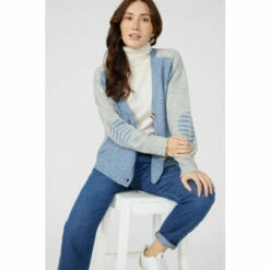 Mantaray Contrast Sleeve Button Through V Cardigan For Female 11 Mantaray Contrast Sleeve Button Through V Cardigan For Female -Cheap Mantaray Store unnamed file 749