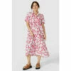 Mantaray Floral Print Shirt Dress For Female