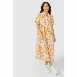 Mantaray Floral Print Shirt Dress For Female -Cheap Mantaray Store unnamed file 759