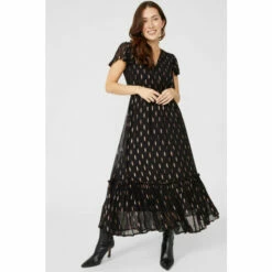 Mantaray Clipped Jaquard Dress For Female -Cheap Mantaray Store unnamed file 808