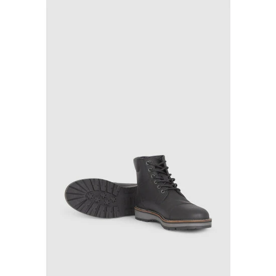 Mantaray Tay Leather Wedge Sole Toe Cap Boot For Male 2 Mantaray Tay Leather Wedge Sole Toe Cap Boot For Male - Image 2