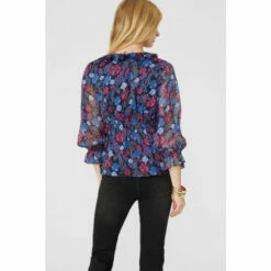 Mantaray Floral Printed Chiffon Top For Female -Cheap Mantaray Store unnamed file 889