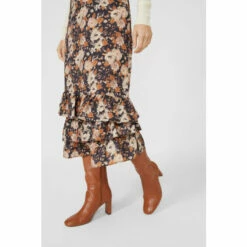 Mantaray Floral Print Ruffle Skirt For Female 9 Mantaray Floral Print Ruffle Skirt For Female -Cheap Mantaray Store unnamed file 91