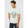 Mantaray Mountain Explorer Van Printed Tee For Male