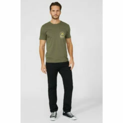 Maine Jackson Hole Chest Print Printed Tee For Male -Cheap Mantaray Store unnamed file 944