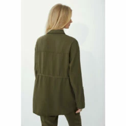 Mantaray Tencel Shirt With Tie Waist For Female -Cheap Mantaray Store unnamed file 950