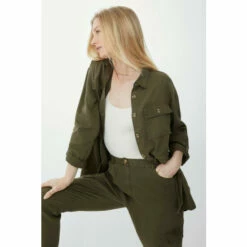 Mantaray Tencel Shirt With Tie Waist For Female -Cheap Mantaray Store unnamed file 952