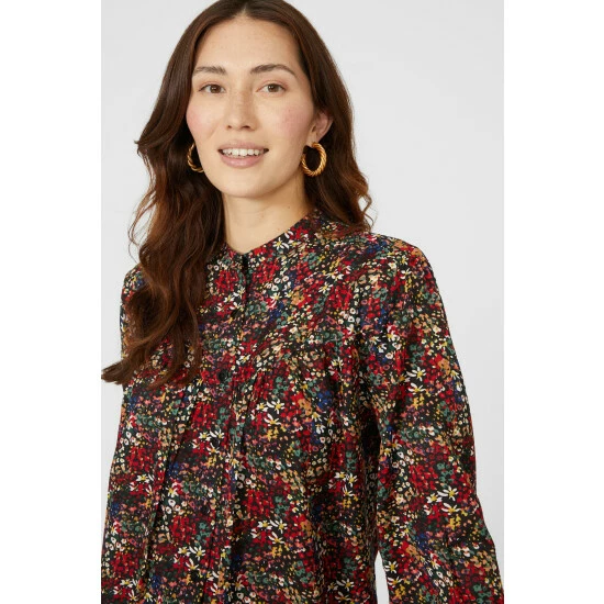 Mantaray Floral Printed Tunic Dress For Female 3 Mantaray Floral Printed Tunic Dress For Female - Image 3