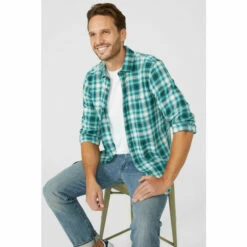 Mantaray Graph Check Shirt For Male -Cheap Mantaray Store unnamed file 978