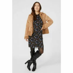 Mantaray Multi Floral Print Chiffon Tunic Dress For Female -Cheap Mantaray Store unnamed file 990