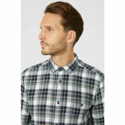 Mantaray Marl Block Check Shirt For Male